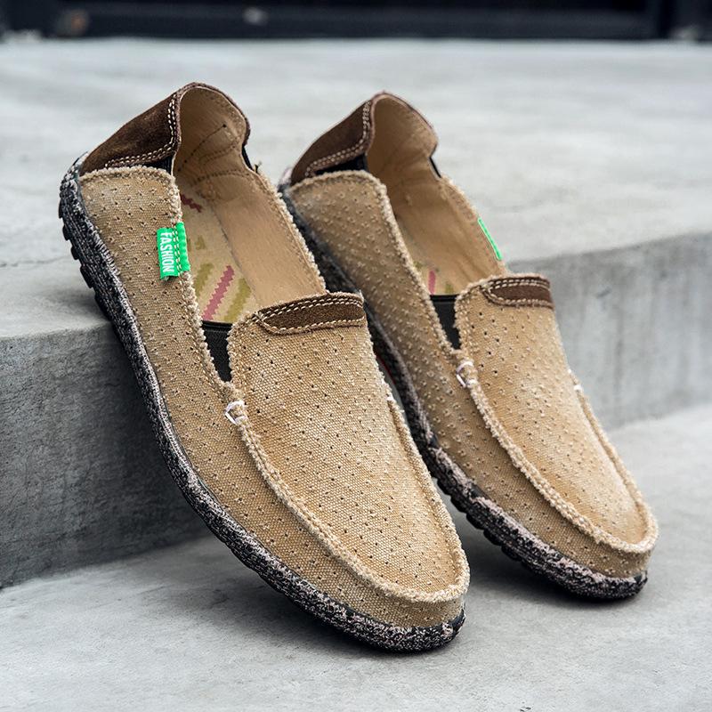 Factory Cloth Shoes Casual Breathable Non-slip Canvas Sports Breathable