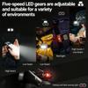 Night Riding Bike Light Set Lighting Systems With Quick Releases Clip And High Visibilities For City Or Trail Cycling