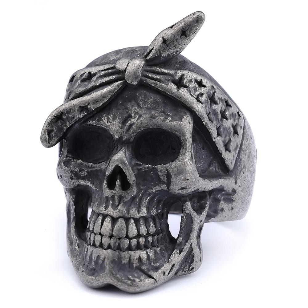 Multi-style Skull Rings, Retro Punk Men's and Women's Rings, Motorcycle Party Trendy Accessories