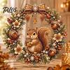 Kit Coroană Pictură cu Diamante DIY Artă cu Perle Artificiale Prinzător de Soare pentru Adulți, Soare Lună Cal Fluture Decor Acasă Realizat Manual Proiecte Animal Pădure Meșteșug,