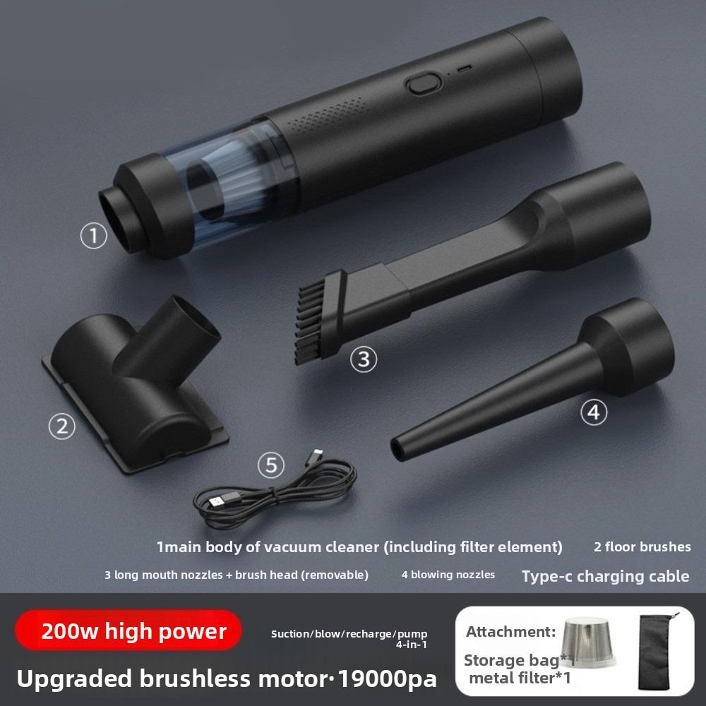 

Мощный всасывающий пылесос 19000Па Всасывание Ручной воздуходув Ручной пылесос Бытовой