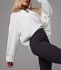 Autumn 2025 Women's European & American Solid Color Zipper Loose Sweatshirt