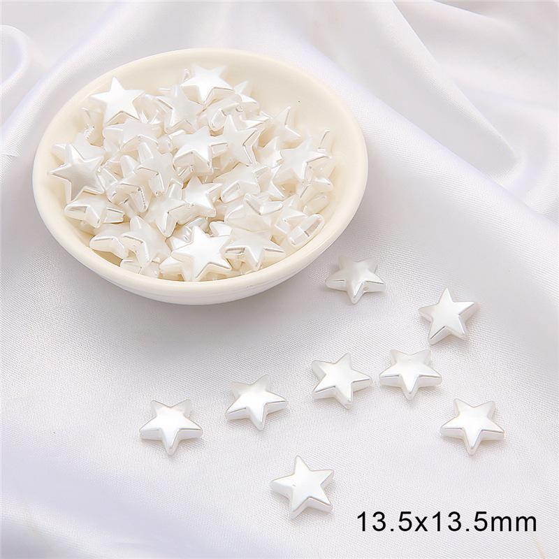 High-Gloss Irregular Imitation Pearl DIY Jewelry Kit - Bracelet, Pendant, Headdress Charms