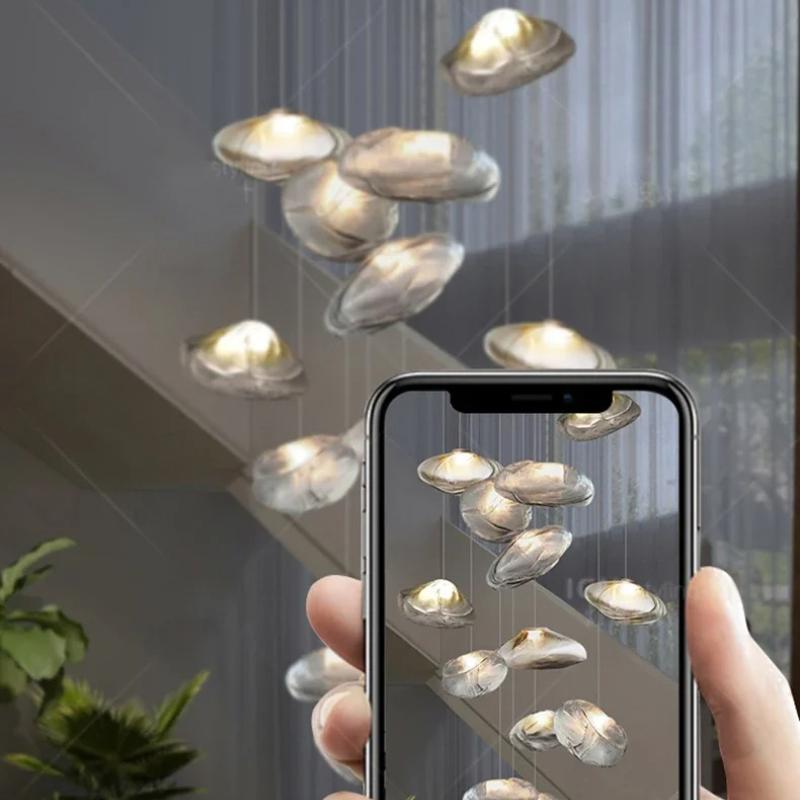 Home Decor Chandeliers for Dining Room Lustre Pendant Lights Hanging Lamps for Ceiling Light Fixture Indoor Lighting