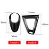 Carbon Fiber For BMW M2 F87 M3 F80 M4 F82 F83 M5 F10 X5M F85 X6M F86 Gear Shift Knob Cover Gearshift Shifter Sticker