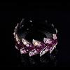 Rhinestone Women Hair Accessories Floral Leaves Hair Claw Bird Nest Twist Clip Bun Maker Headwear