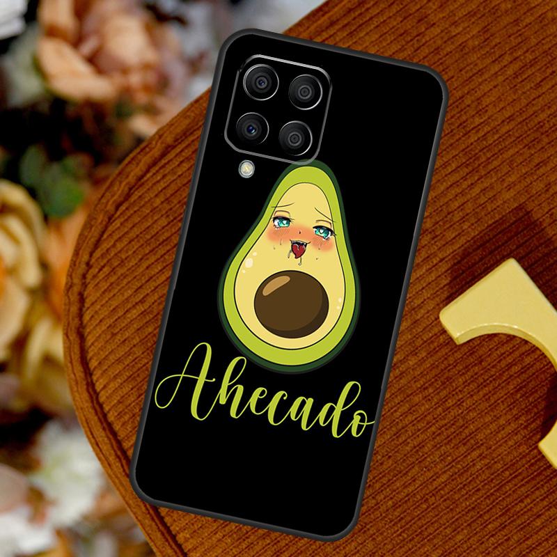 Funny Cartoon Avocado For Samsung Galaxy M14 M34 M54 M12 M32 M52 M53 M33 M13 M20 M15 M55 M31s M30s M21 M51 Case