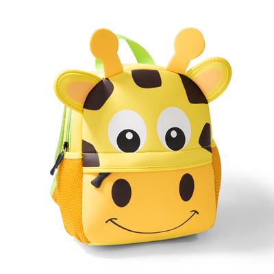 Children Backpacks 3D Giraffe Design Girl Boys School Bags Toddler Kids Neoprene Schoolbag Kindergarten Cartoon Pouch
