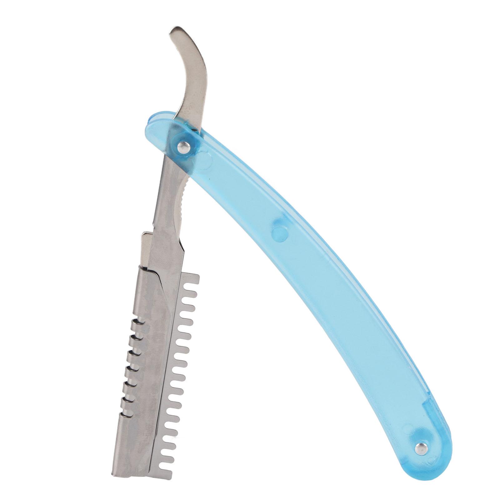 

Straight Edge Shaving Blade Holder Salon Folding Manual Shaving Blade Holder Rack