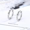 New 925 Sterling Silver Heart Stud Earrings For Women High Quality Exquisite Student Girlfriend Jewelry Accessories Heart GiftGood Product