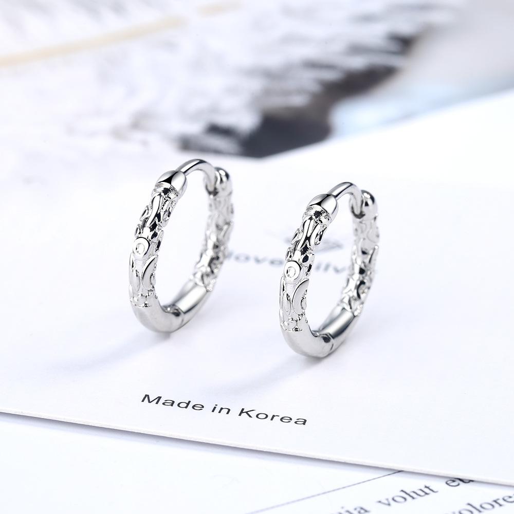 New 925 Sterling Silver Heart Stud Earrings For Women High Quality Exquisite Student Girlfriend Jewelry Accessories Heart GiftGood Product