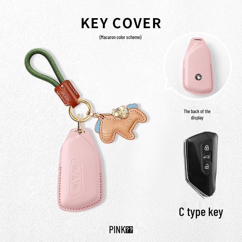 Compatible Key Cover for Skoda Rapid, Fabia, Kamiq, Karoq, Kodiaq