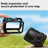 Metal Protective Frame Cage Rabbit Cage Bezel With Adapter for Action 5/4/3 Sports Camera Accessories Metal Rabbit Cage