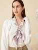 Women's 100% Mulberry Silk Scarf, 90cm Square, 14 Momme Shawl - Perfect Gift for Mother, Girlfriend, Birthday or Festival