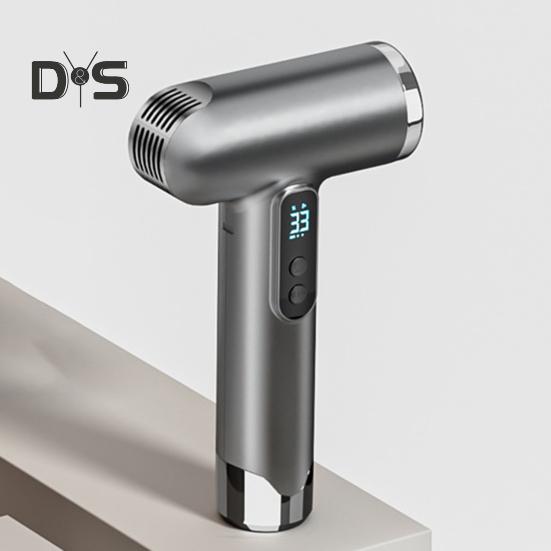 Cordless Hair Dryer 200W 15600mAh USB Rechargeable 3 Temperature Adjustable High Speed Fast Drying Low Noise Portable Travel Camping Electric Blow