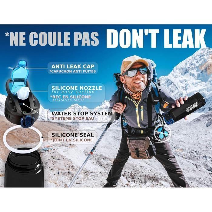 Bouteille Filtre à Eau - Baytiz - Nomade - Filtration 2 Étapes - Réutilisable