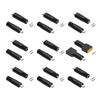 9Pieces Type C Input to Female Output PD100W Conversion Adapters for Laptops with Fast PD Charging and Safety Features