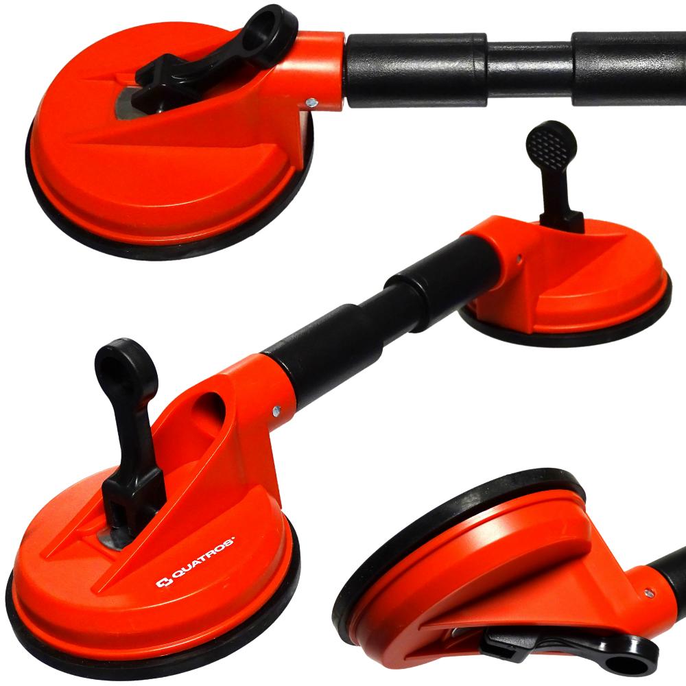 Double articulated suction cup for glass 120 60 . Quatros