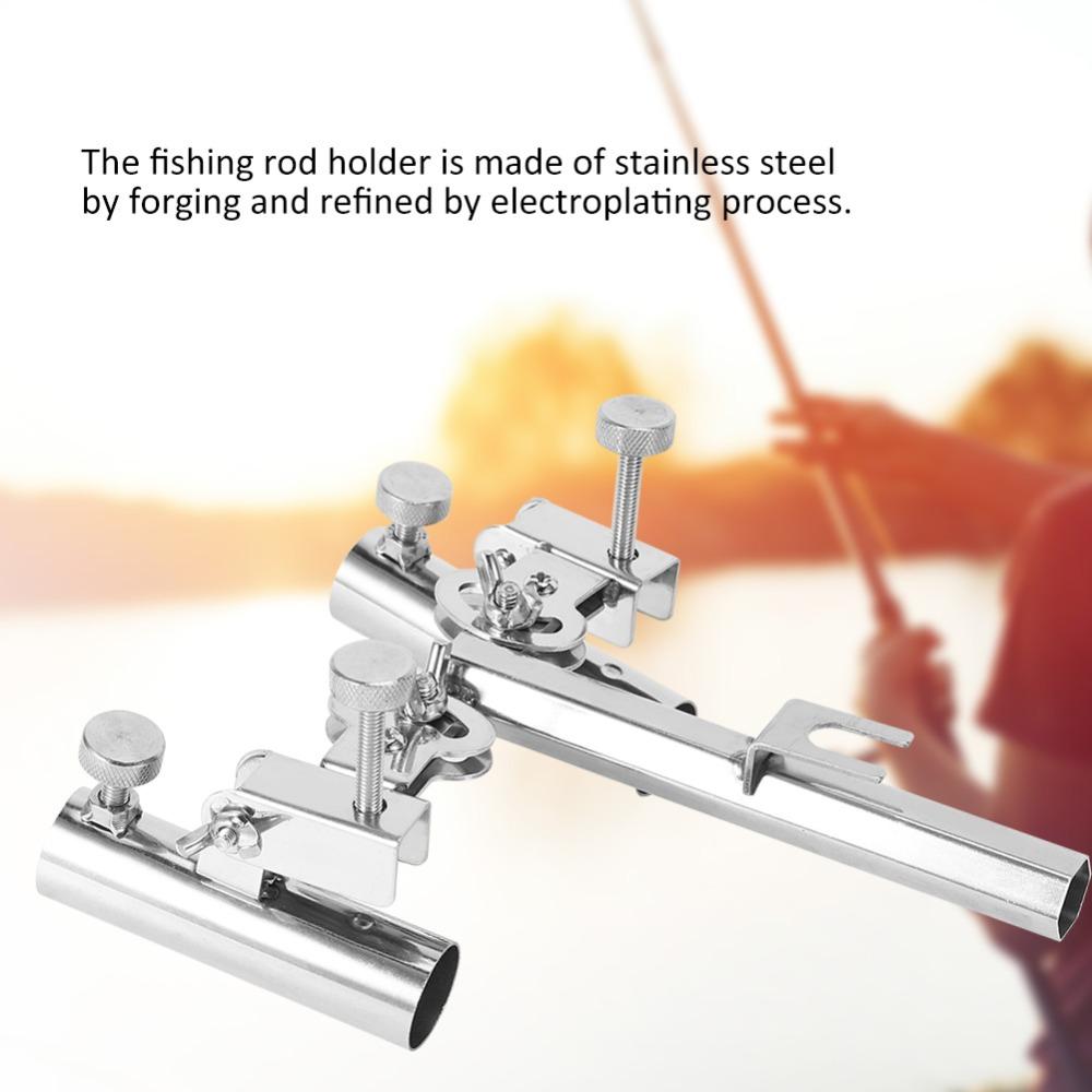 Stainless Steel Fishing Rod Holder Bracket Fishing Rod Holder Rack  Fishing Trip