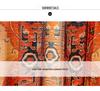 2024 Middle East Women’s Long Printed Robe Dress
