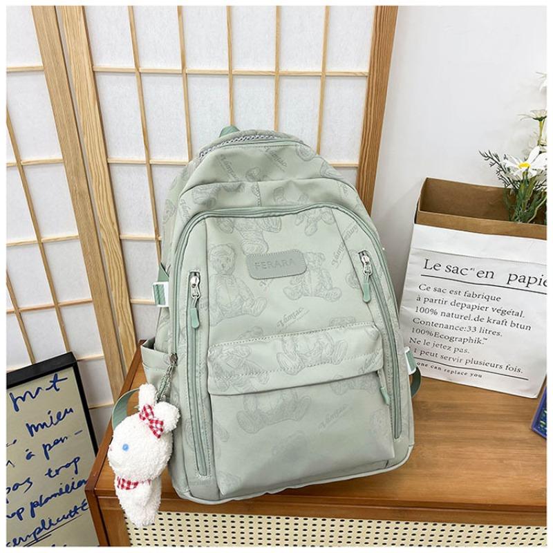 Der neue Schulranzen ist hochwertig, frisch und süß, niedlicher Bärenrucksack, leichter und großvolumiger Rucksack für Junior- und Highschool-Schüler.