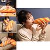 Weiches und flauschiges 3D-Simulations-Snack-Butterbrot-Kissen für Büro und Schlafzimmer