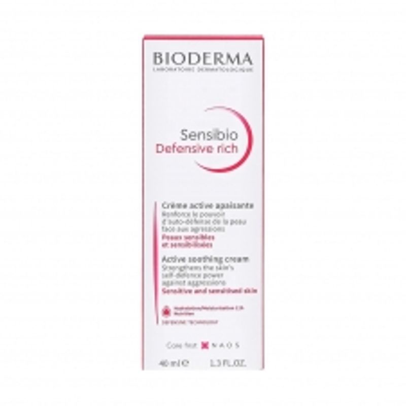 Bioderma Sensibio Defensive Active Soothing Cream Rich 40ml