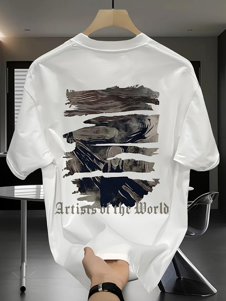 Mens 100 pure cotton printed Tshirt black regular style shortsleeved roundneck casual summer top machine washable