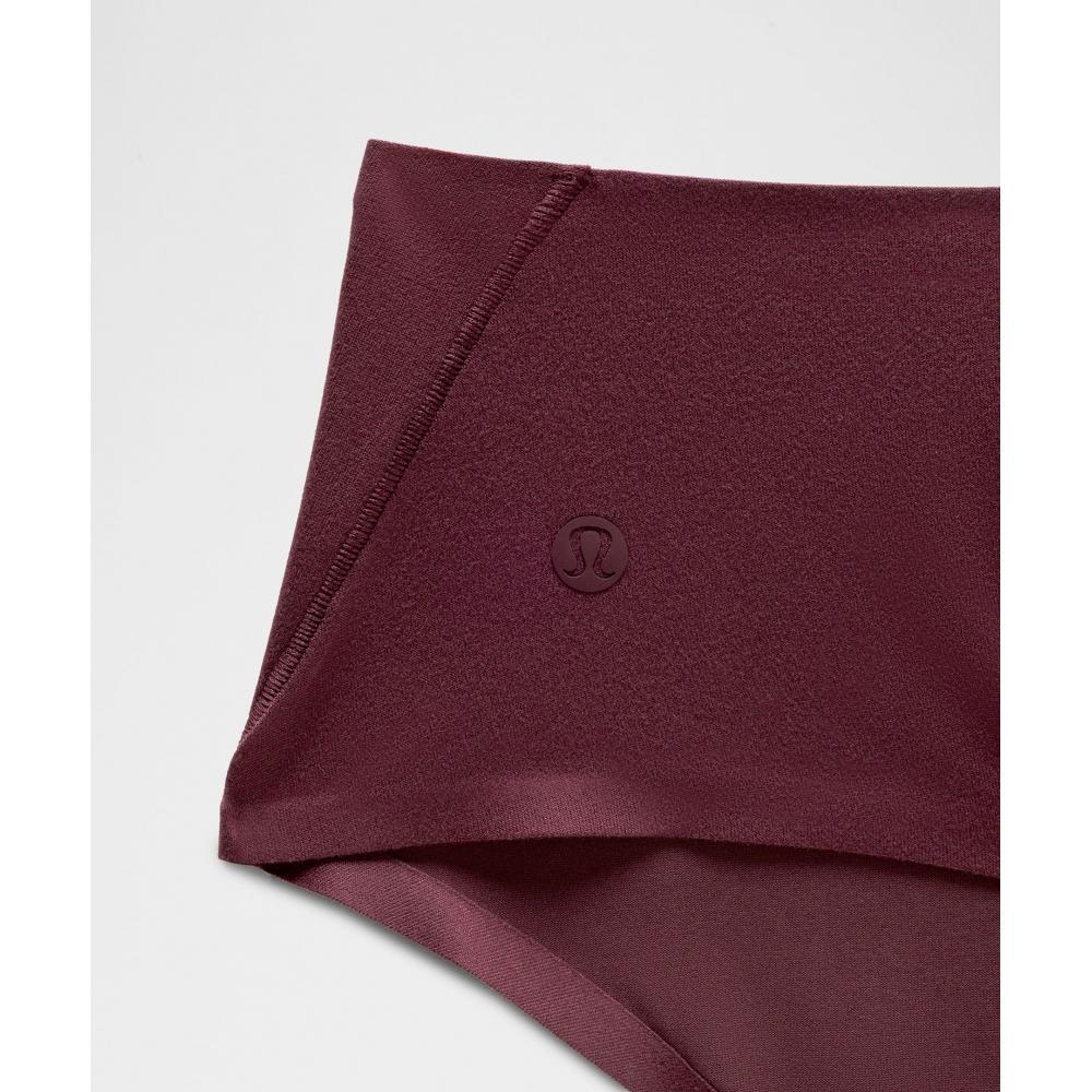 Lululemon Wundermost Ultra Soft Nulu High Waist Thong Underwear Garnet