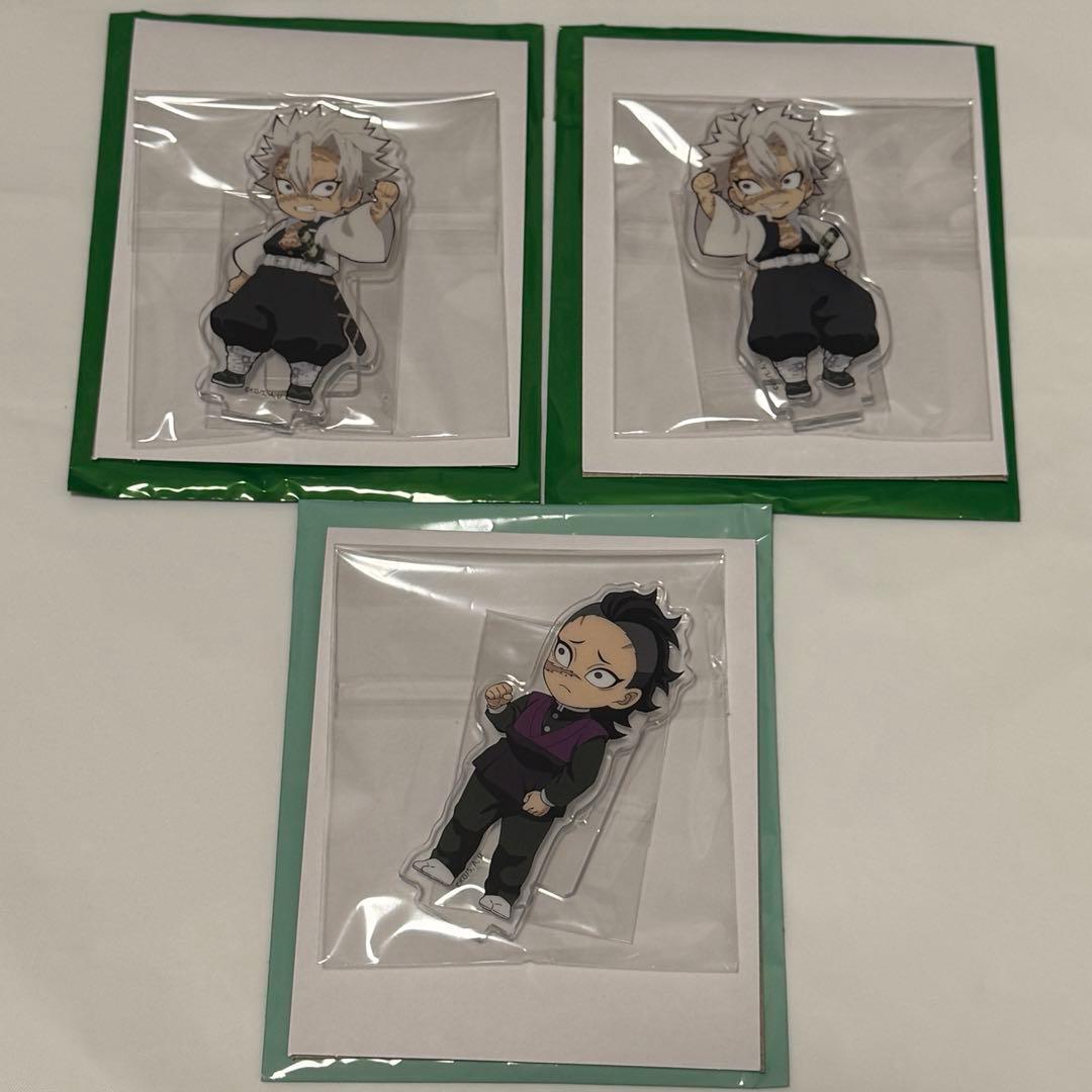 Used Demon Slayer: Kimetsu no Yaiba Mini Chara Connecting Acrylic Stand Miya Fushikawa Genya