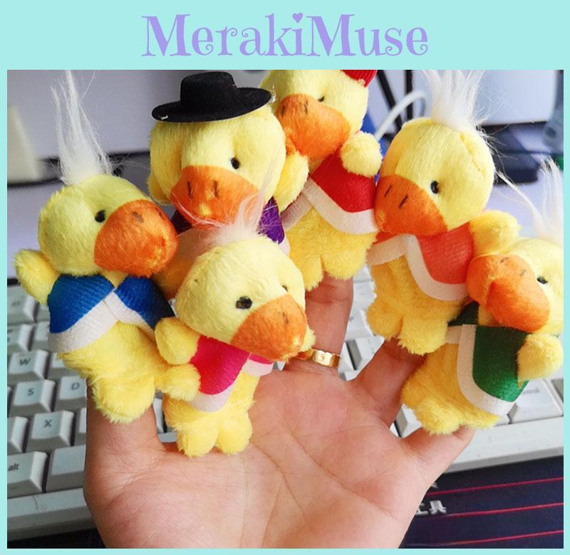 Plush Finger Puppet Set With Soft Short Plush For Toddler Early Doll Education