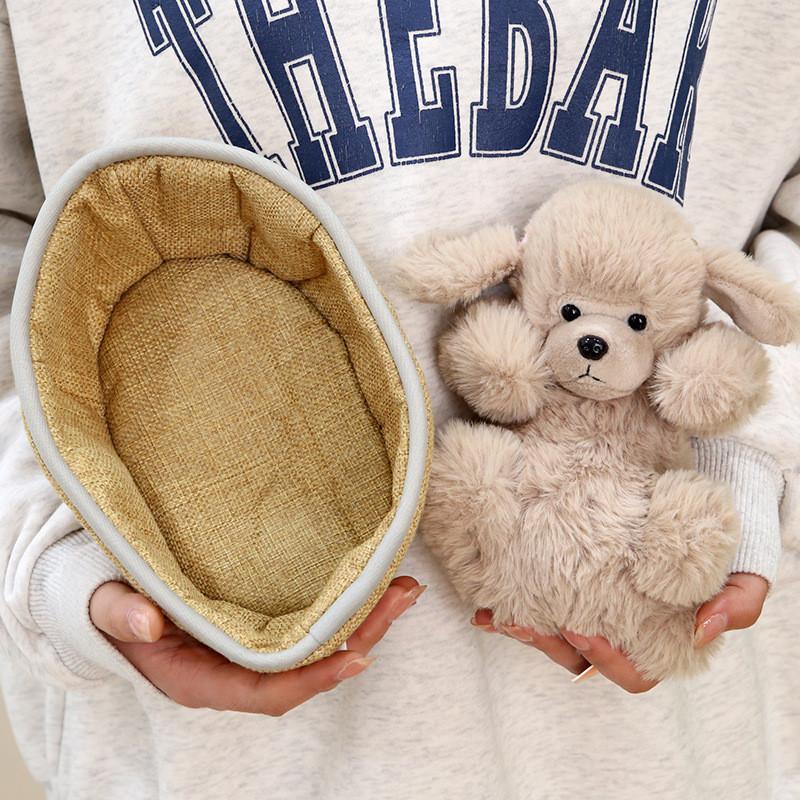 Süßes Waschbär-Stofftier Panda Kuscheltier Puppe Weiches Kreatives Geschenk für Hundebett