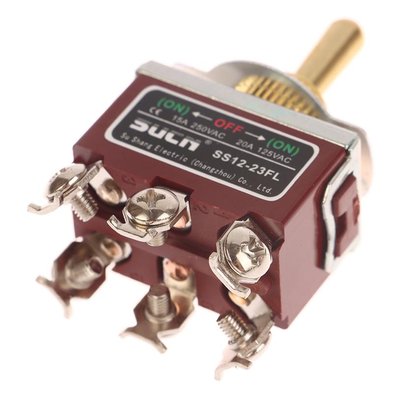 Toggle Switch Welding Straight Leg Rocker Lever Ss12-21L Ss12-13L Ss12-23Fl Ss12-22L 3/4/6 Foot 3/2 Gear Power Toggle Switch