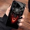 Skulls from Hell Demon phone case s26 ultra case quad lock glass for Samsung Galaxy S26 S25 S24 S23 S22 FE,Ultra,Plus