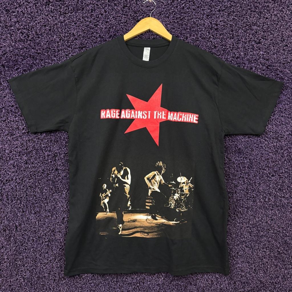 Rage Against the Machine Das Video Cover Funk Band T-Shirt L