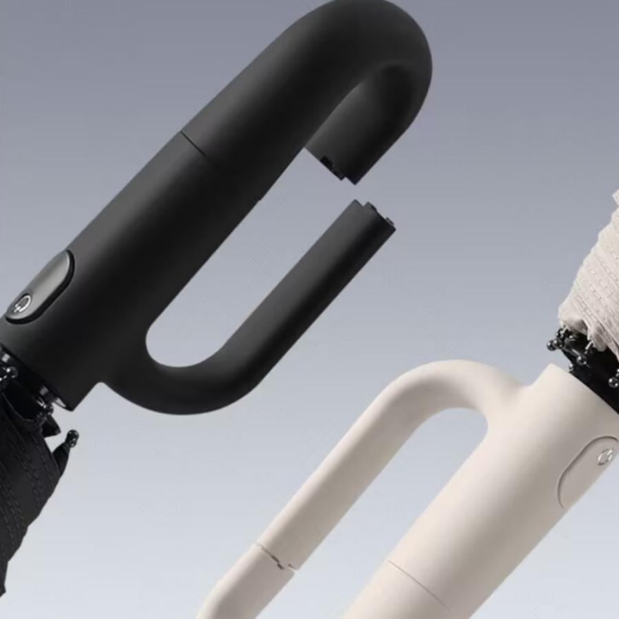 105cm Reinforce Ring Clasp Fully Automatic Umbrella for Men and Women, Folding, Windproof, Strong, Waterproof, Sturdy, Sunscreen