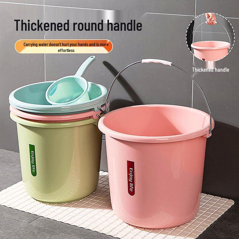 ZISIZ Large Capacity Thickened Household Water Bucket