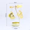 Light Rotary Candlesticks Candle Holder Decor