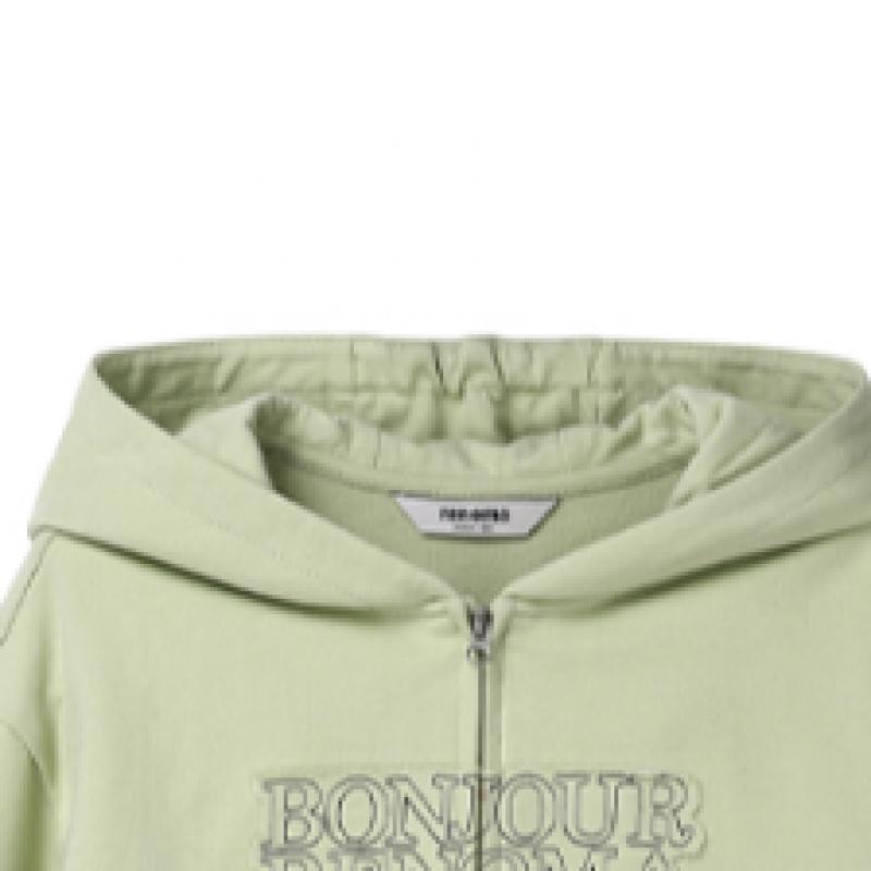 [renoma KidS] Hanorac de damă cu broderie Acrop cu fermoar R2412j014