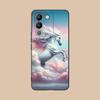 Fantasy Unicorn Mobile Phone Case for VIVO Y77 76 75 74 73 72 58 56 55 51 50 38 36 Y19 Y18 Y03 Y01 5G Colorful Printing Cover