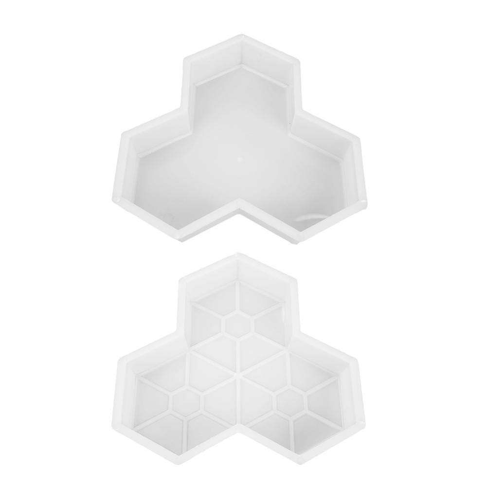DIY Plastic Garden Yard Paving Mold DIY Manually Paving Maple Leaf Walkway Mold Paving Brick Mould for Lawn Patio Yard Garden