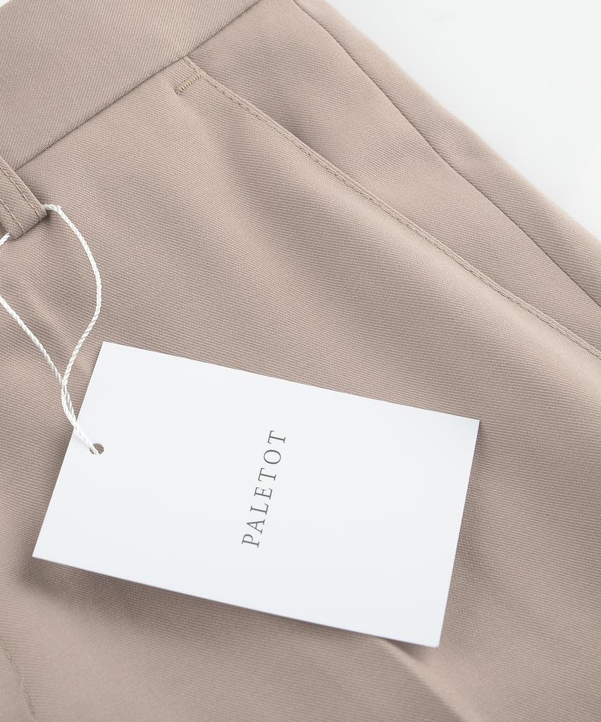 PALETOT Basic Tapered Slacks_Biege