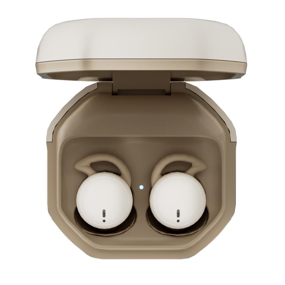 2025 Wireless Noise-Cancelling Sleep Earphones - Soft Silicone, No Ear Pressure, Side Sleeper Friendly.