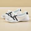 Ladies Footwear Whit Spring Autumn Lace Up Women's Sports Shoes Y2k Fashion New Arrival 2025 Designer Luxury Aesthetic Cotton In