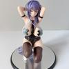 Yuna In an Office Crouching Pose, 20cm Tall, ABS & PVC, Model Decoration, Pre-painted, Finished Figure