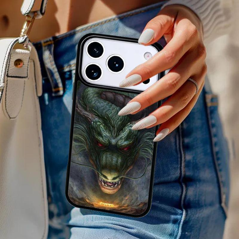 Asian Chinese Dragon soft Phone Case For iPhone 17 Air 14 15 13 12 Max Cover For Apple 14 15 16 16e 11 Pro Max Plus Coque
