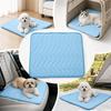 Ice Silk Pets Cooling Mat Summer Cool Dogs Cats Sleeping Pad Breathable Anti-slip Puppy Cushion for Floor Cage Sofa Car Travel