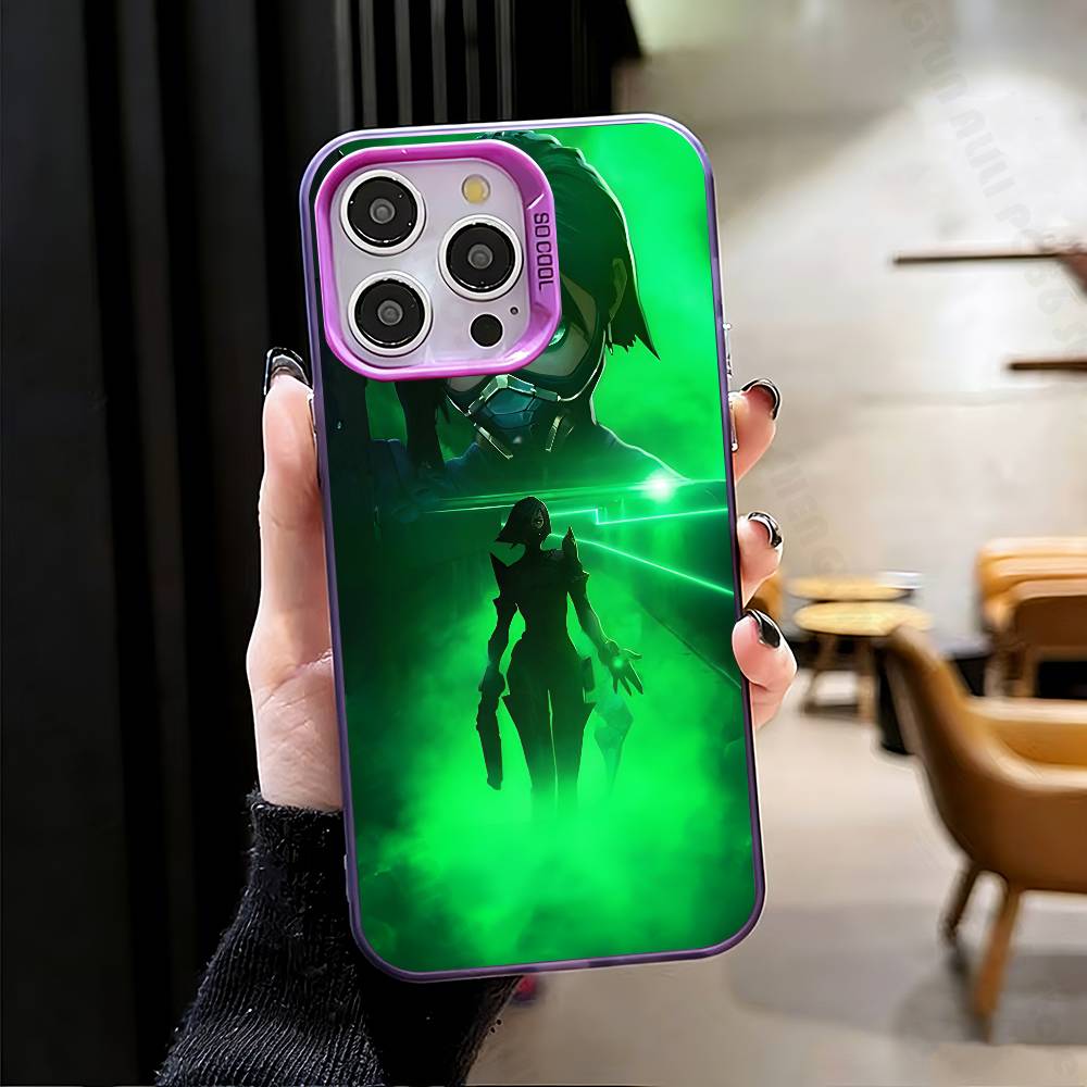 

Game V-Valorant Phone Case For IPhone 17 16e 16 15 14 13 12 Pro Max X XS MAX Back Cover iPhone12PRO