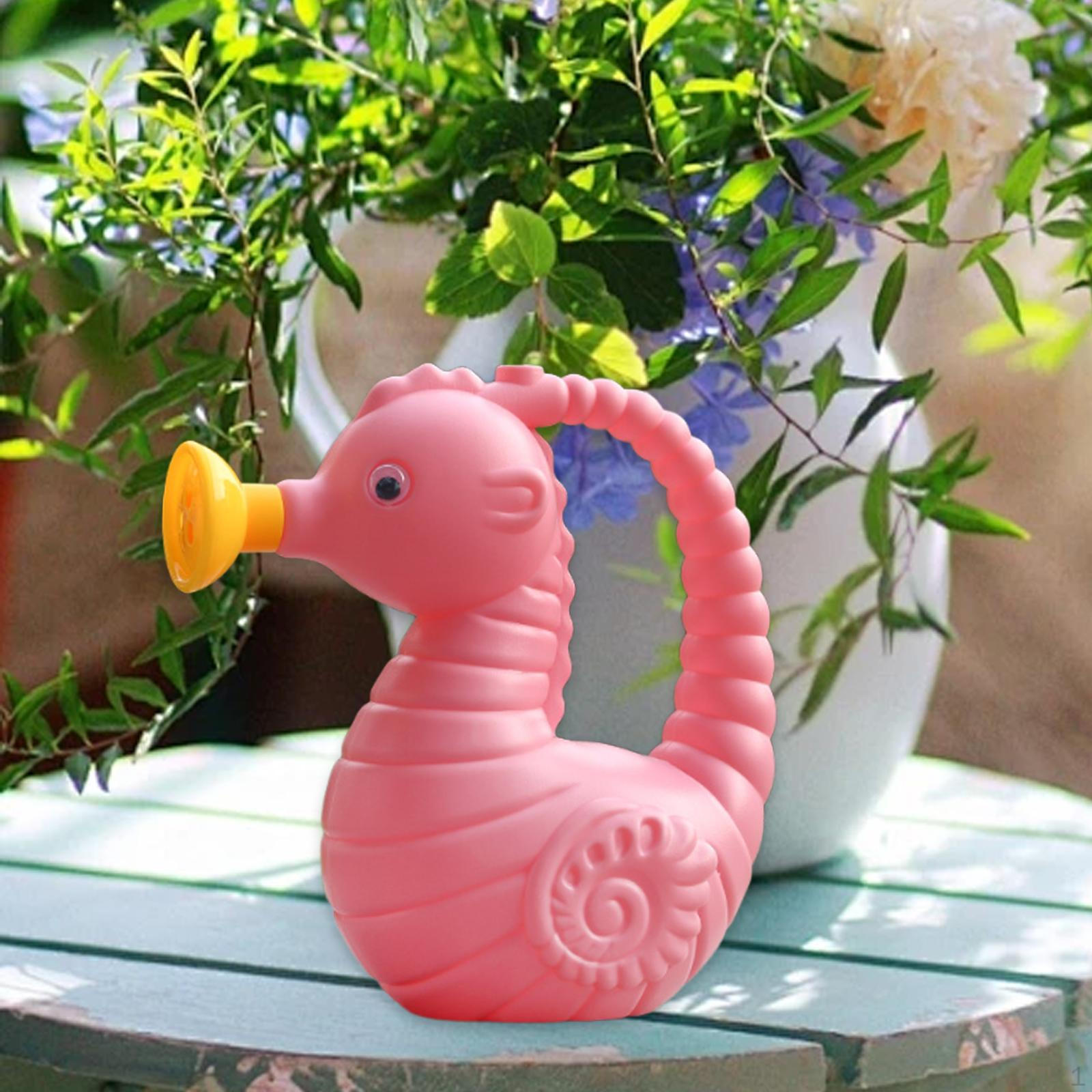 

Animal Watering Can ,Garden Water Can, Long Spout ,Watering Pot Gardening Tool for Flowers Pink 800ml