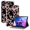 For Lenovo Tab TB311FU Leather Case Pattern Printed Stand Tablet Cover with Card Slots